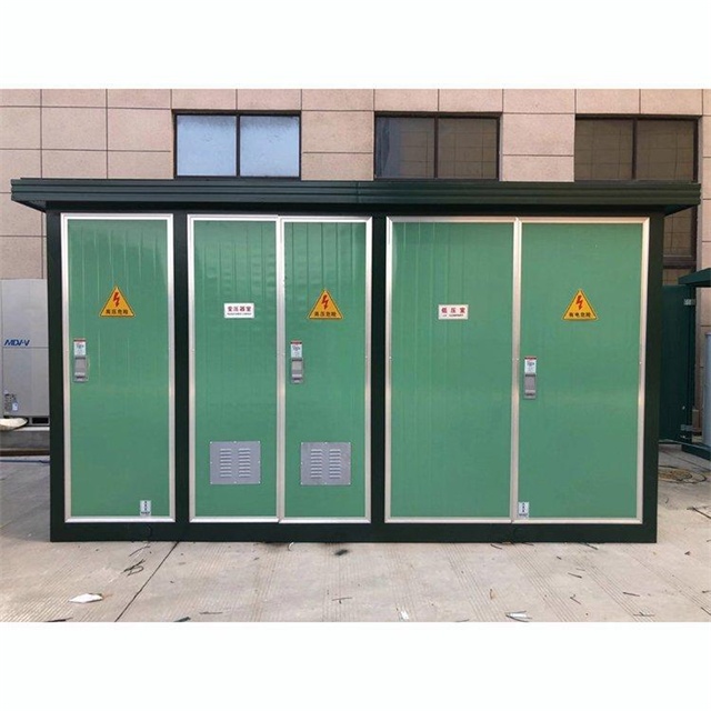 梁河1600KVA欧式箱式变压器